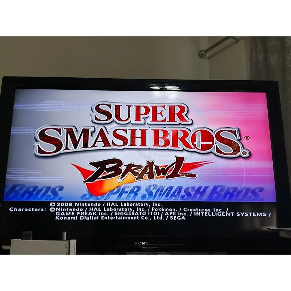 Super Smash Bros Brawl (Nintendo Wii) CIB Complete Tested